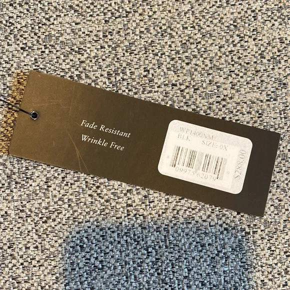 NWT Misook Black Pants with zippered ankles - Picture 6 of 7